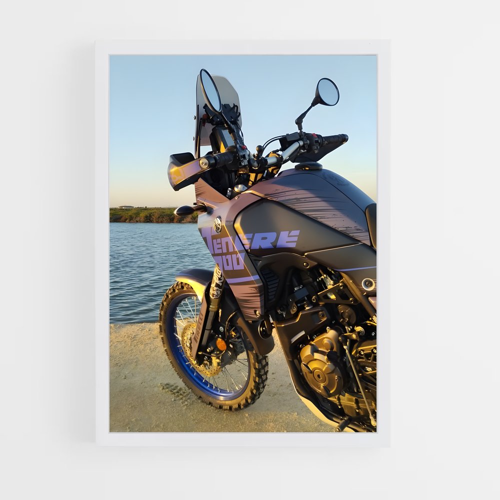 Poster Évasion sur la Route – affiche Yamaha (vue 3)